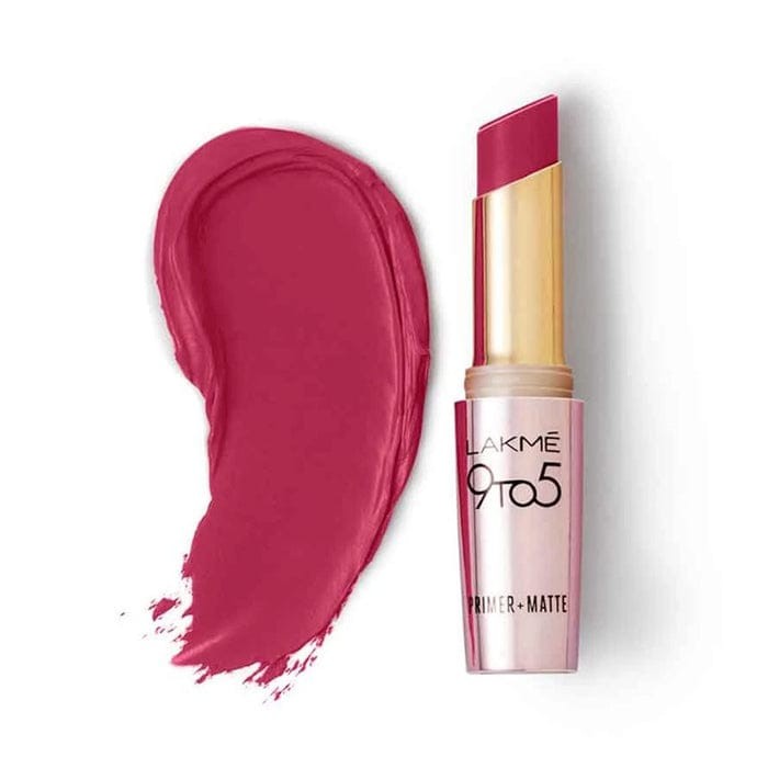 Lakme 9 to 5 Primer + Matte Lip Color (Marron Mix)